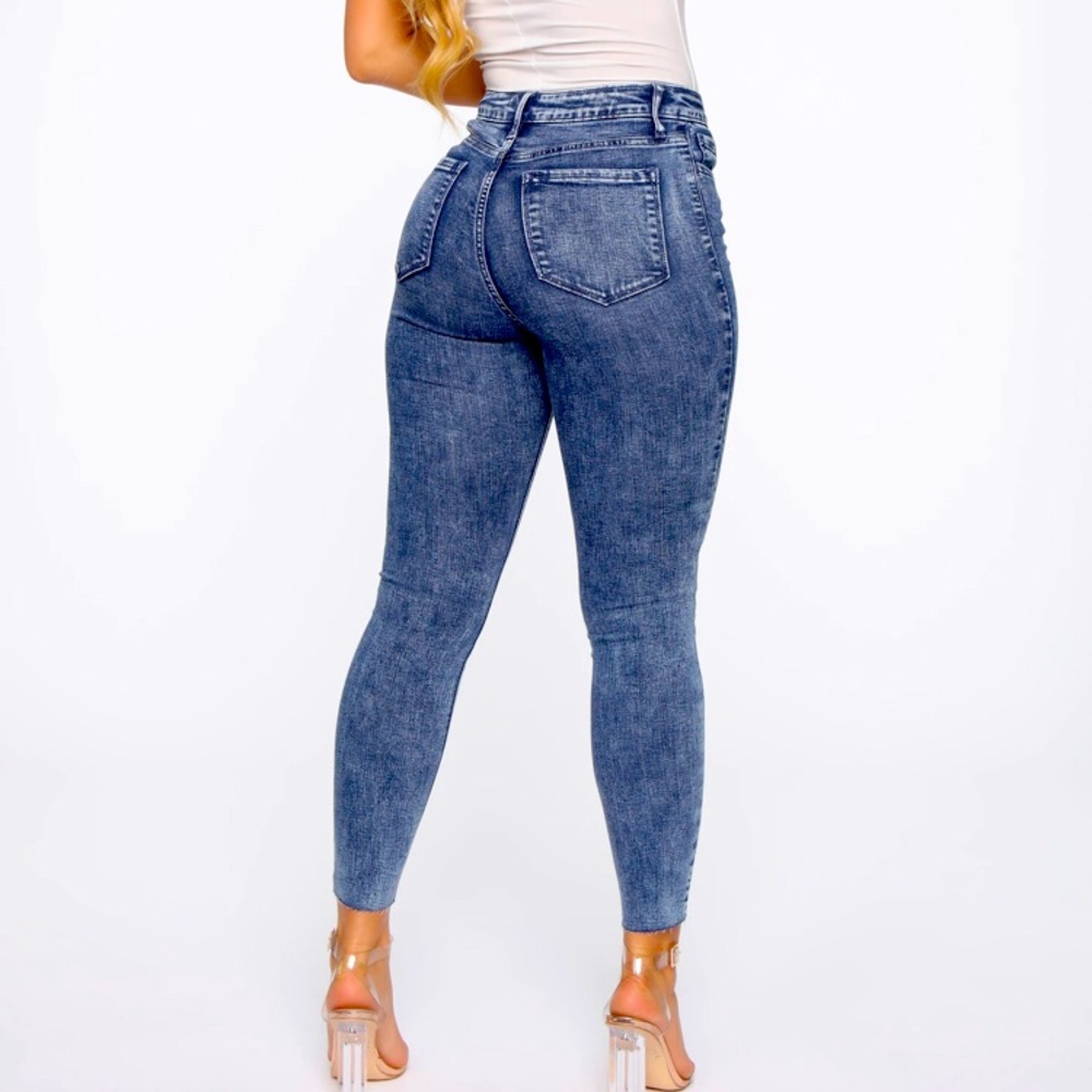 FASHION NOVA Skinny High Waist Ankle Jeans Sz11